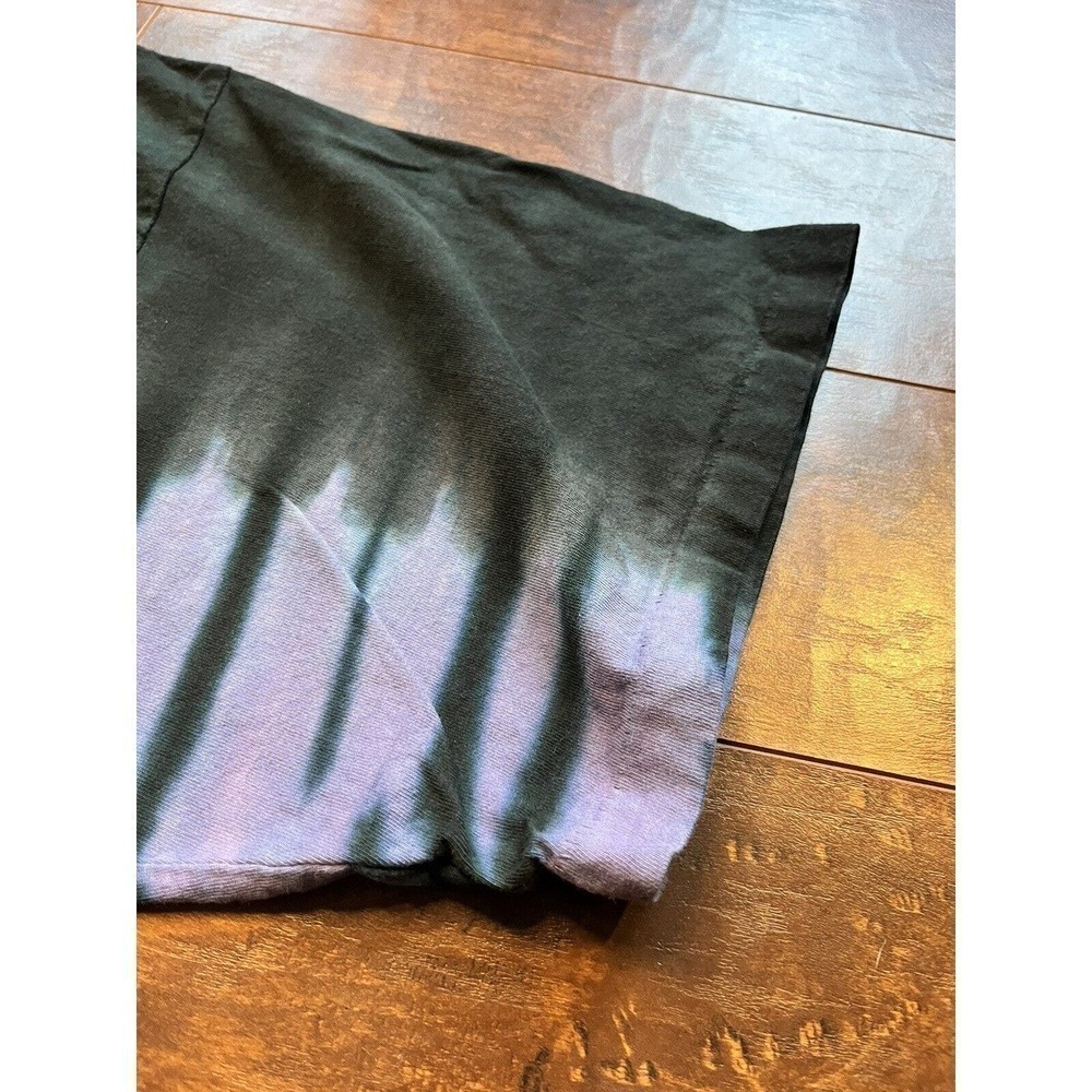 Vtg Liquid Blue Led Zeppelin T-Shirt Single Stitch Tie Dye XXL 90s - Picture 8 of 14